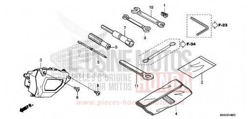 OUTIL CRF1000D2J de 2018